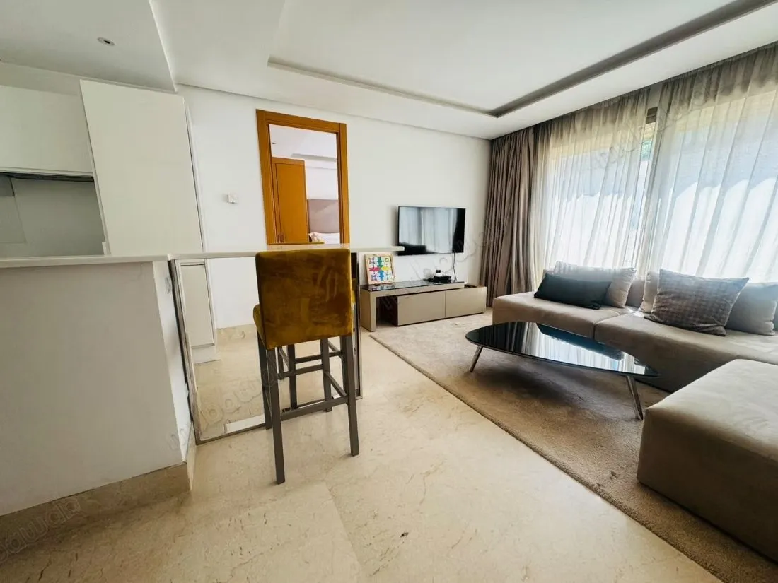 Appartement à louer meublé triangle d'or 2 suites - الدار البيضاء (3)