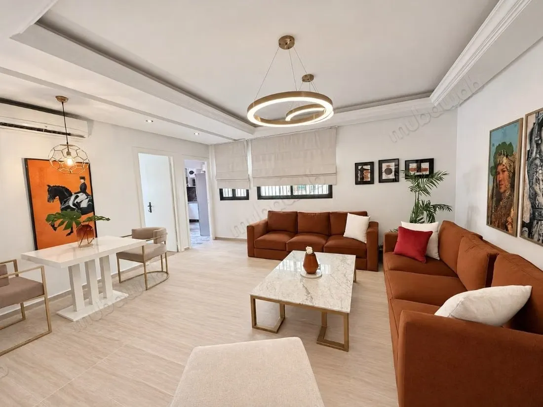 Moderne appartement meublé à louer à Sidi Abbad - مراكش (2)