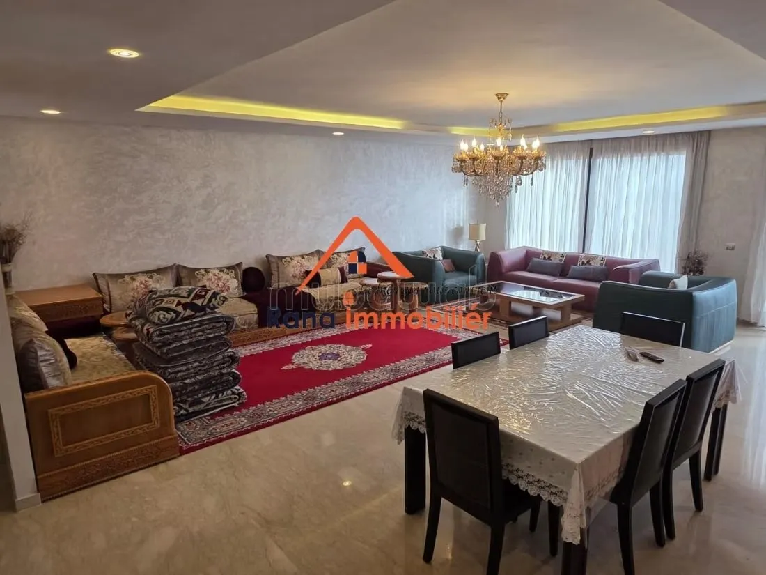 Appartement meublé à louer sur Hay Riad Prestigia - الرباط