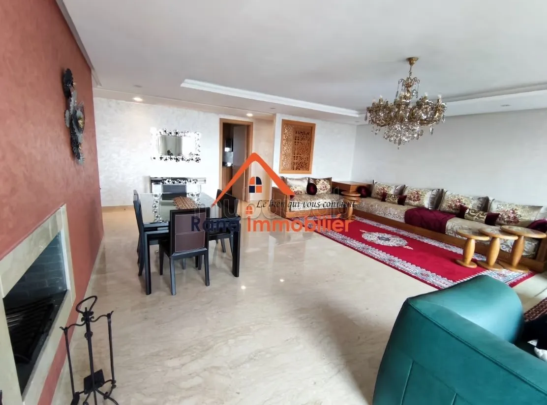 Appartement meublé à louer sur Hay Riad Prestigia - الرباط (3)