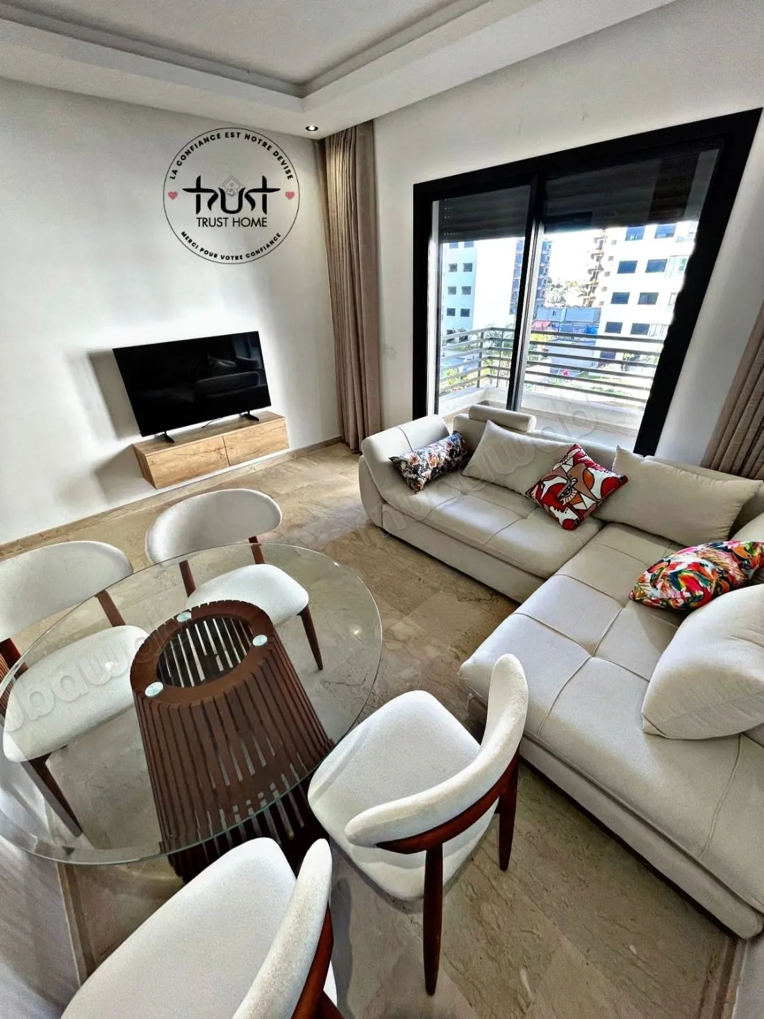 Appartement à louer. Surface de 50 m². Bien meublé - Zenata (2)