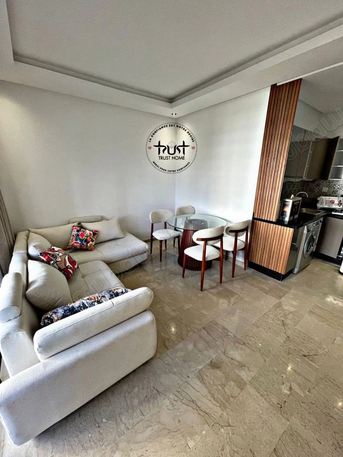Appartement à louer. Surface de 50 m². Bien meublé - Zenata (3)