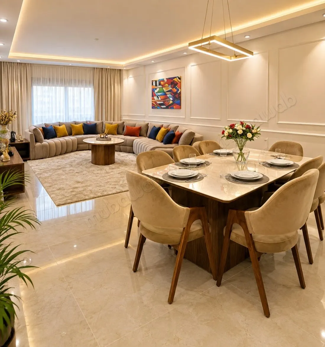 Prestige Chic 2 CH avec Terrasse 50m² – Bd Roudani - الدار البيضاء