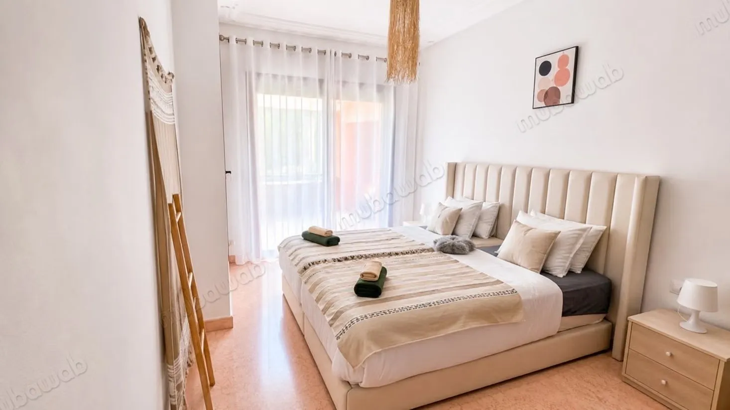 Louez cet appartement à Agdal. 2 pièces confortables. Meublé - مراكش