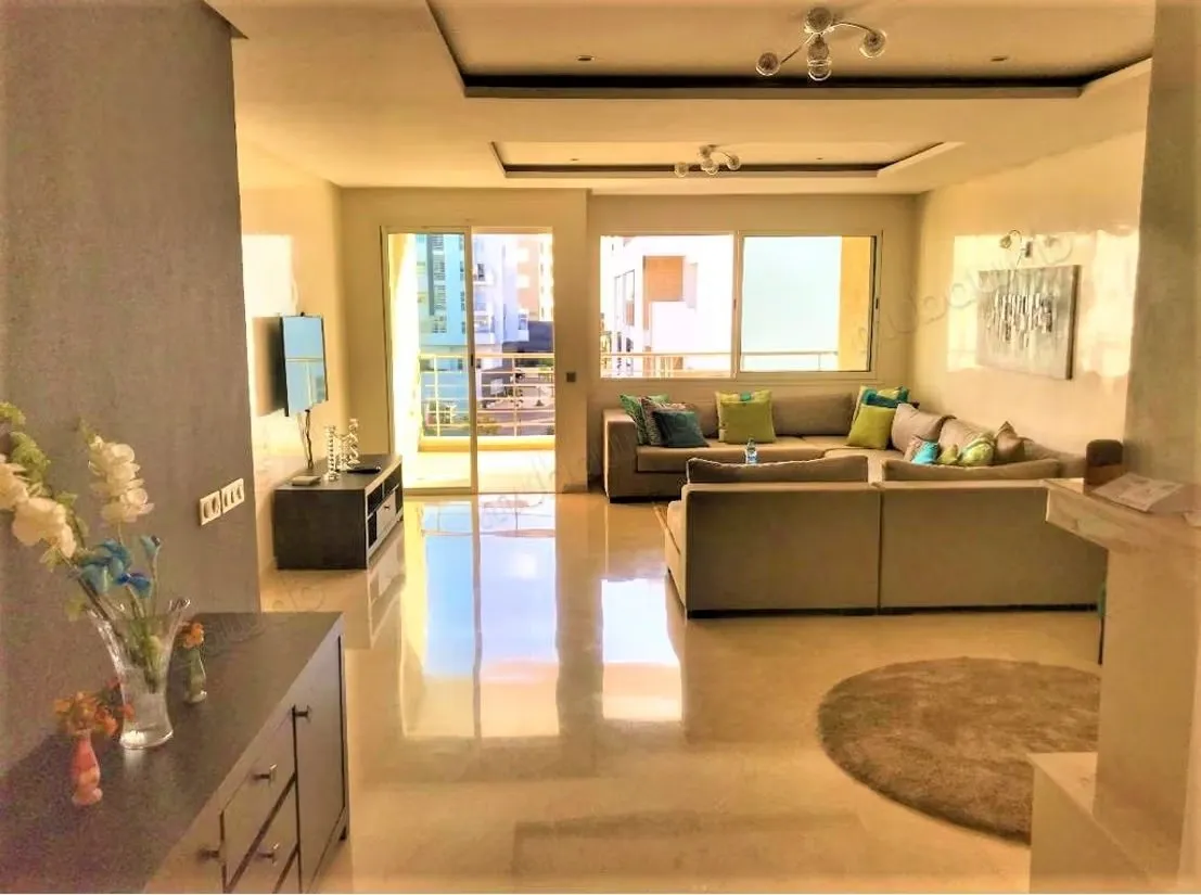 Magnifique Appartement Meublé 3 Chambres  
Piscine - الرباط