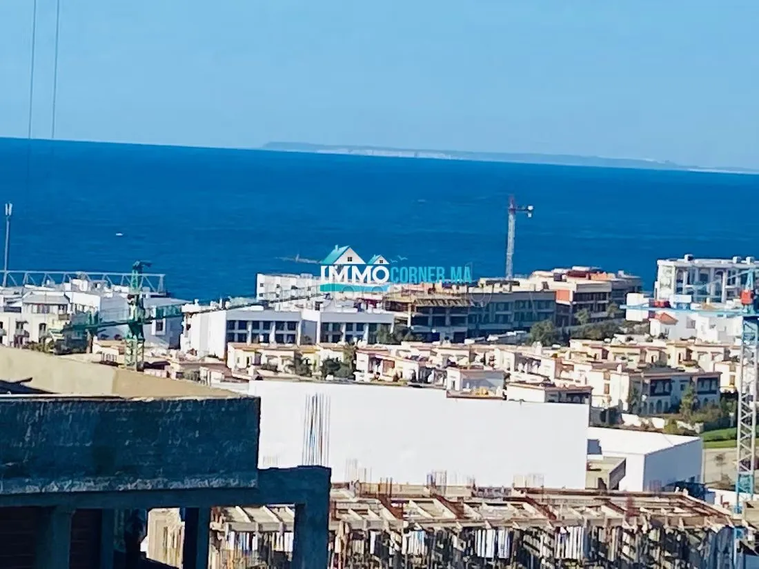 Superbe appartement à louer avec vue sur mer malabata - طنجة