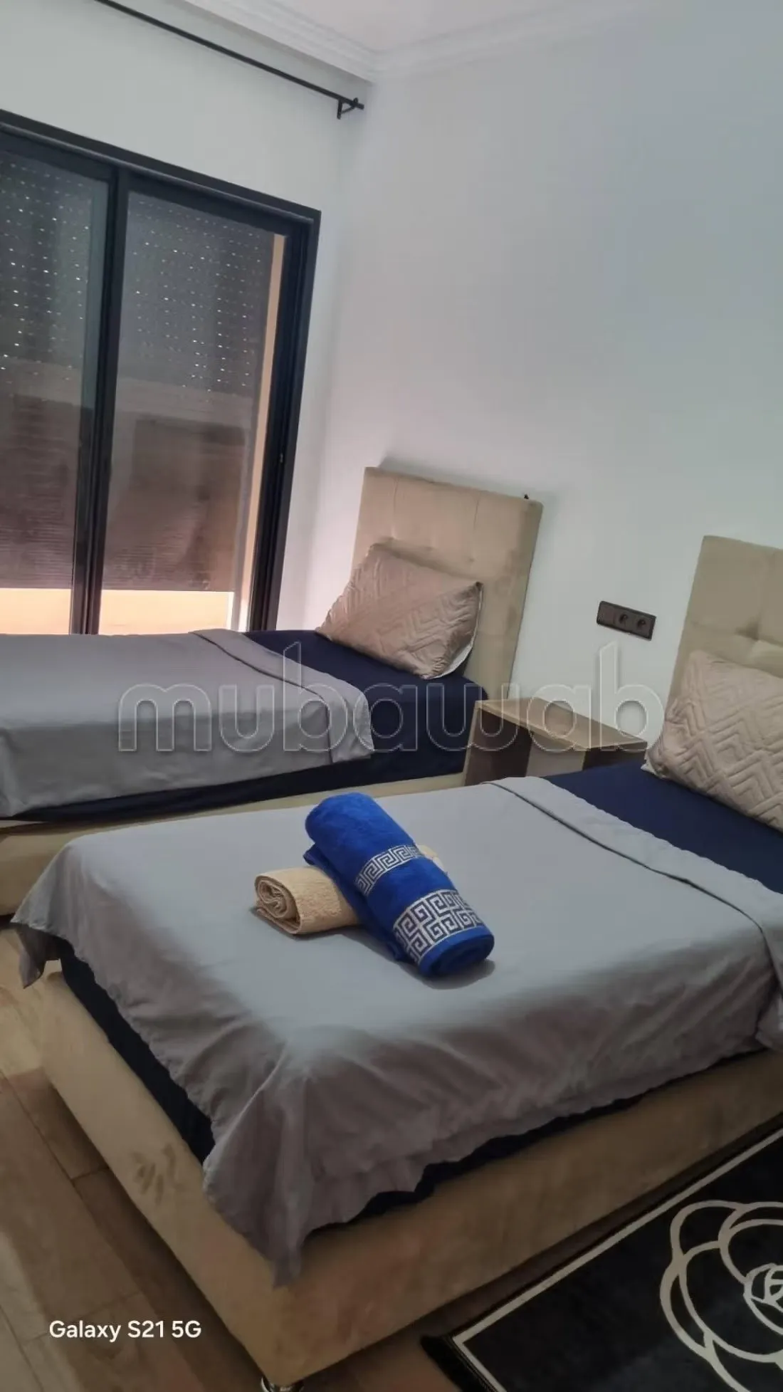 Location saisonnière à Guéliz. 
2 pièces. 
Piscine, climatis... - مراكش