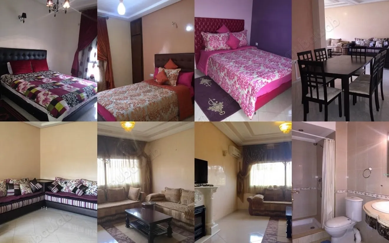 Location d'un appartement en Centre. 
Surface totale 90 m²... - فاس
