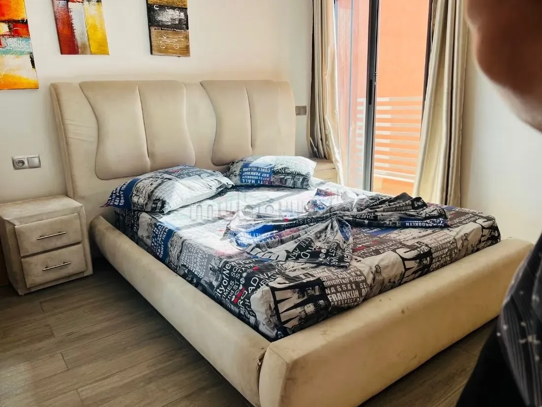 Location d'un appartement à Guéliz. 3 pièces. Concierge et c... - مراكش (3)