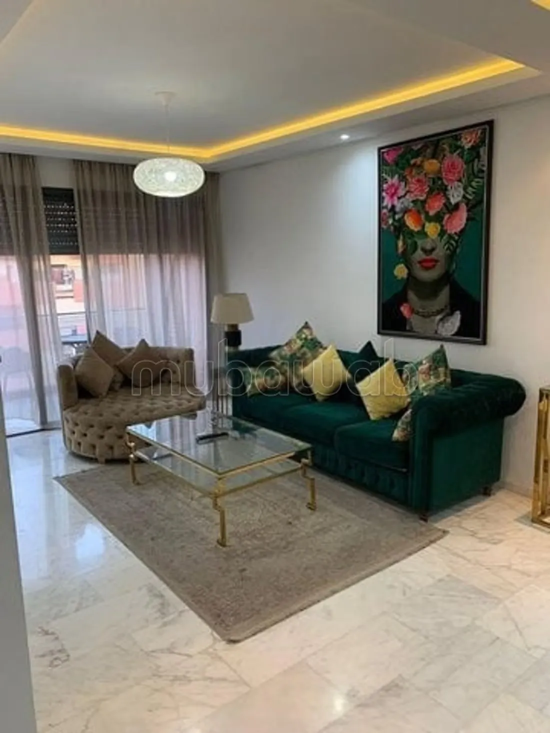 Location d'un appartement à Guéliz. 1 chambre. Ascenseur et... - مراكش