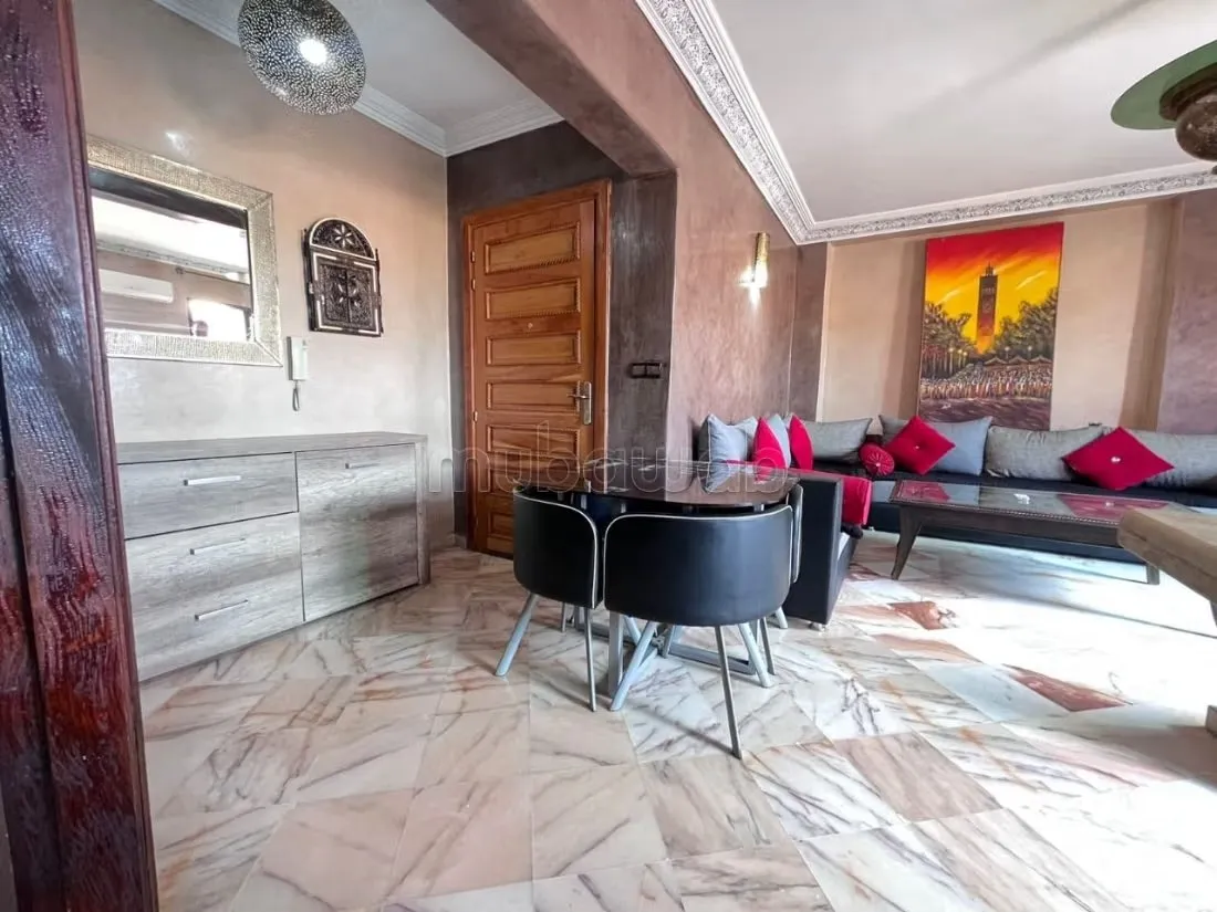 Appartement de vacances à louer à Guéliz. 2 pièces. Salon Ma... - مراكش (3)