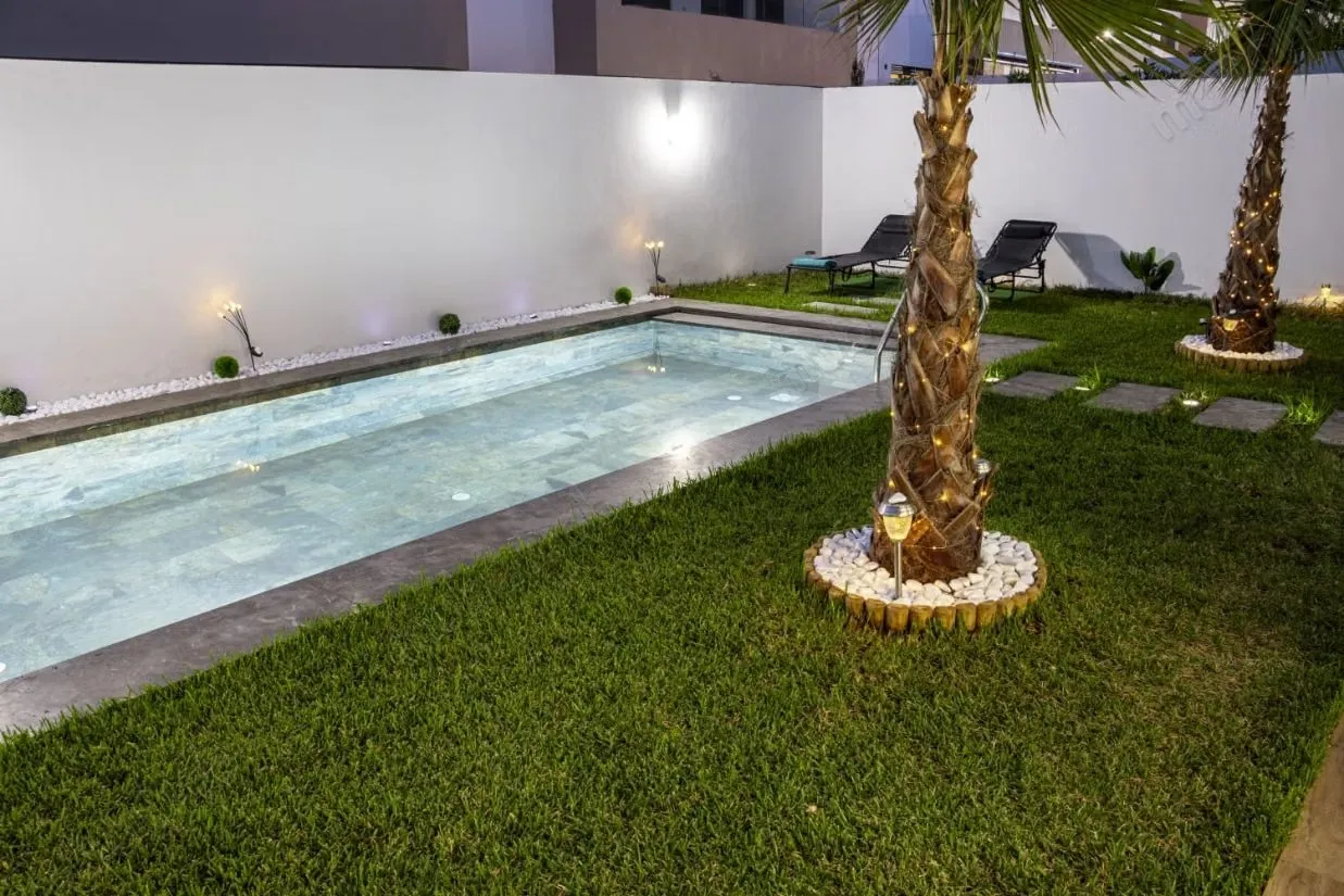 Appartements à louer à Dar Bouazza. 2 pièces. Climatisation... - دار بوعزة (2)