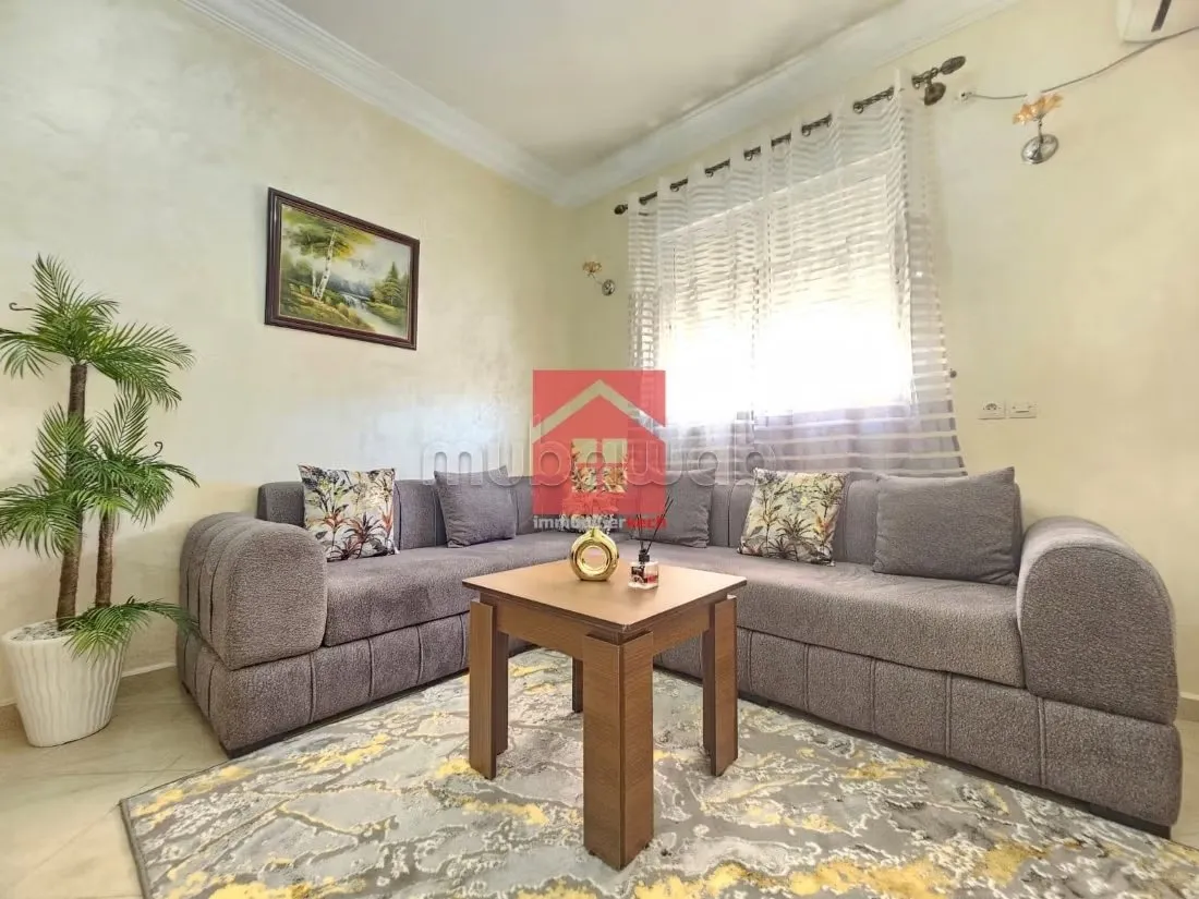 New Appart Meuble avec balcon a Marrakech - مراكش