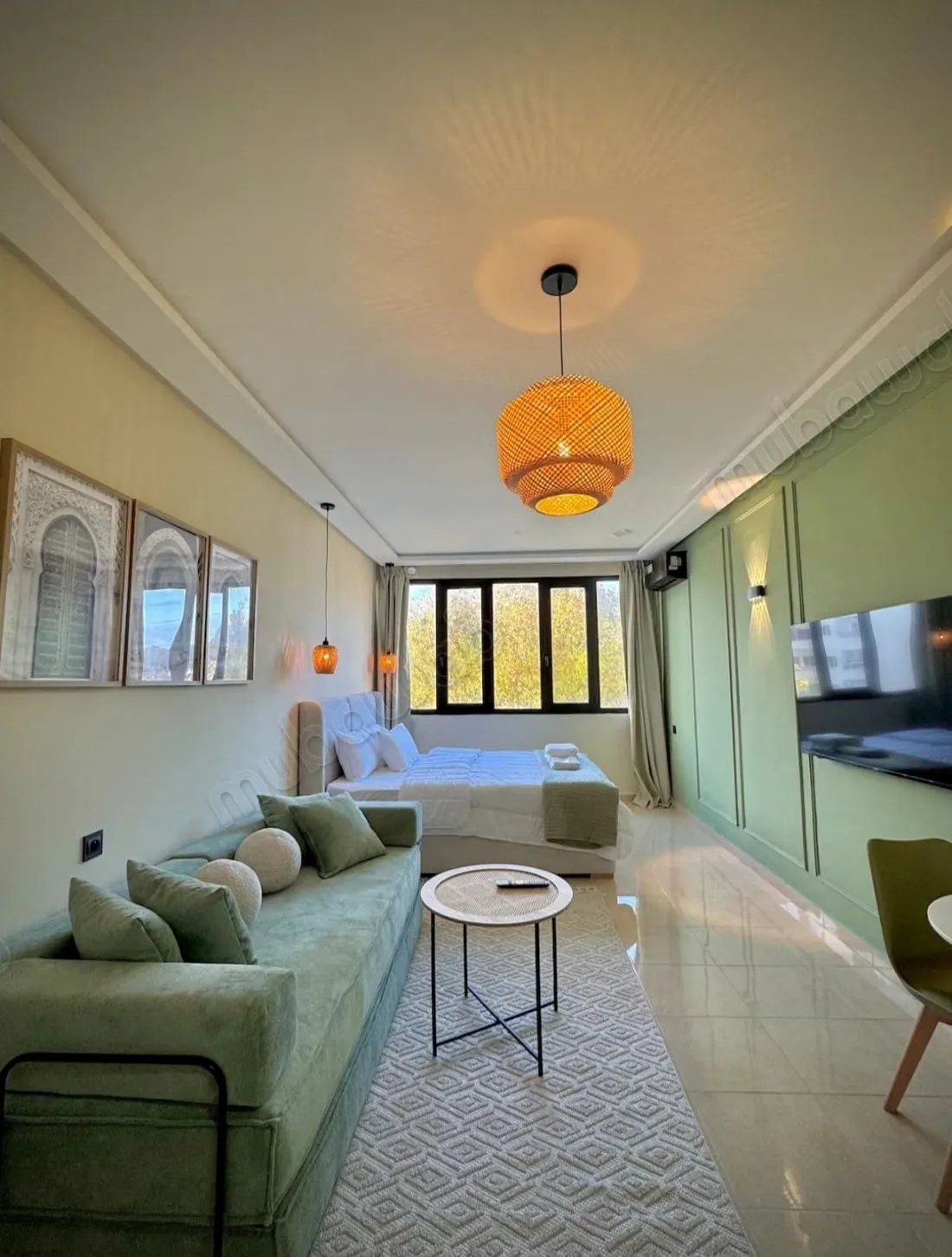 Studio de luxe 2prsn disponible aujourd'hui - الرباط