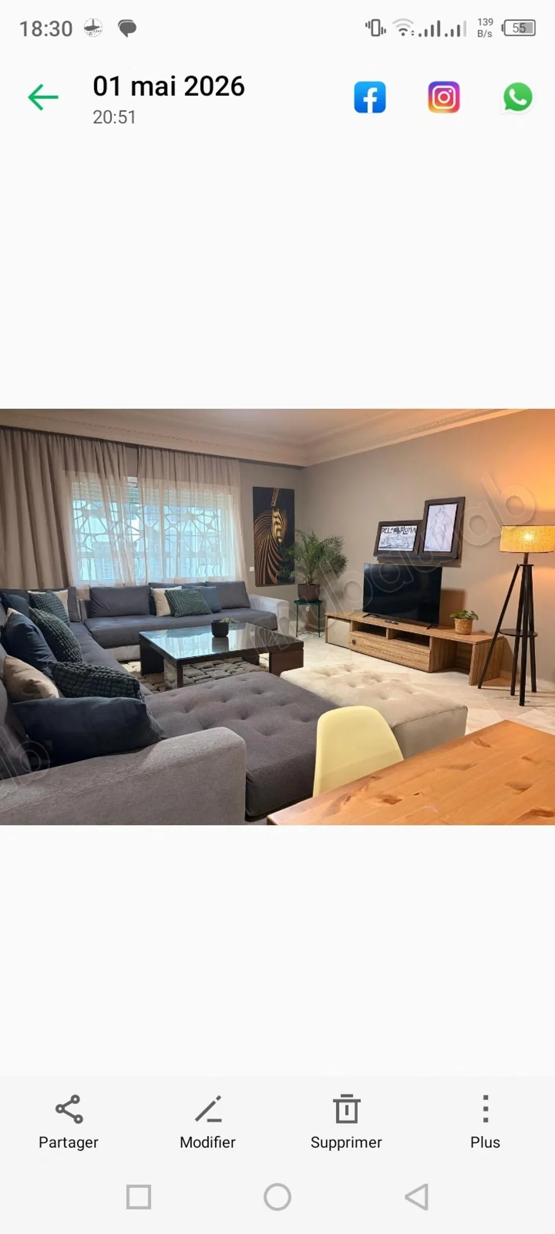Appartements à louer à Azrou. 2 belles chambres. Fenêtres à... - أزرو (2)