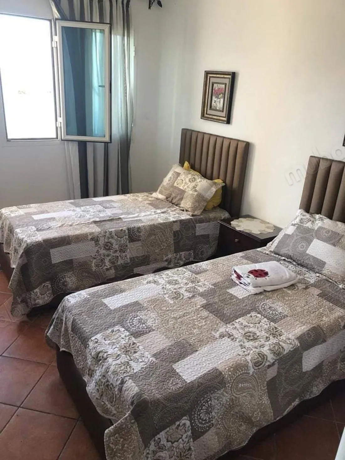 Location d'un appartement à M'Diq. Surface de 68 m². Nombre... - المضيق (2)