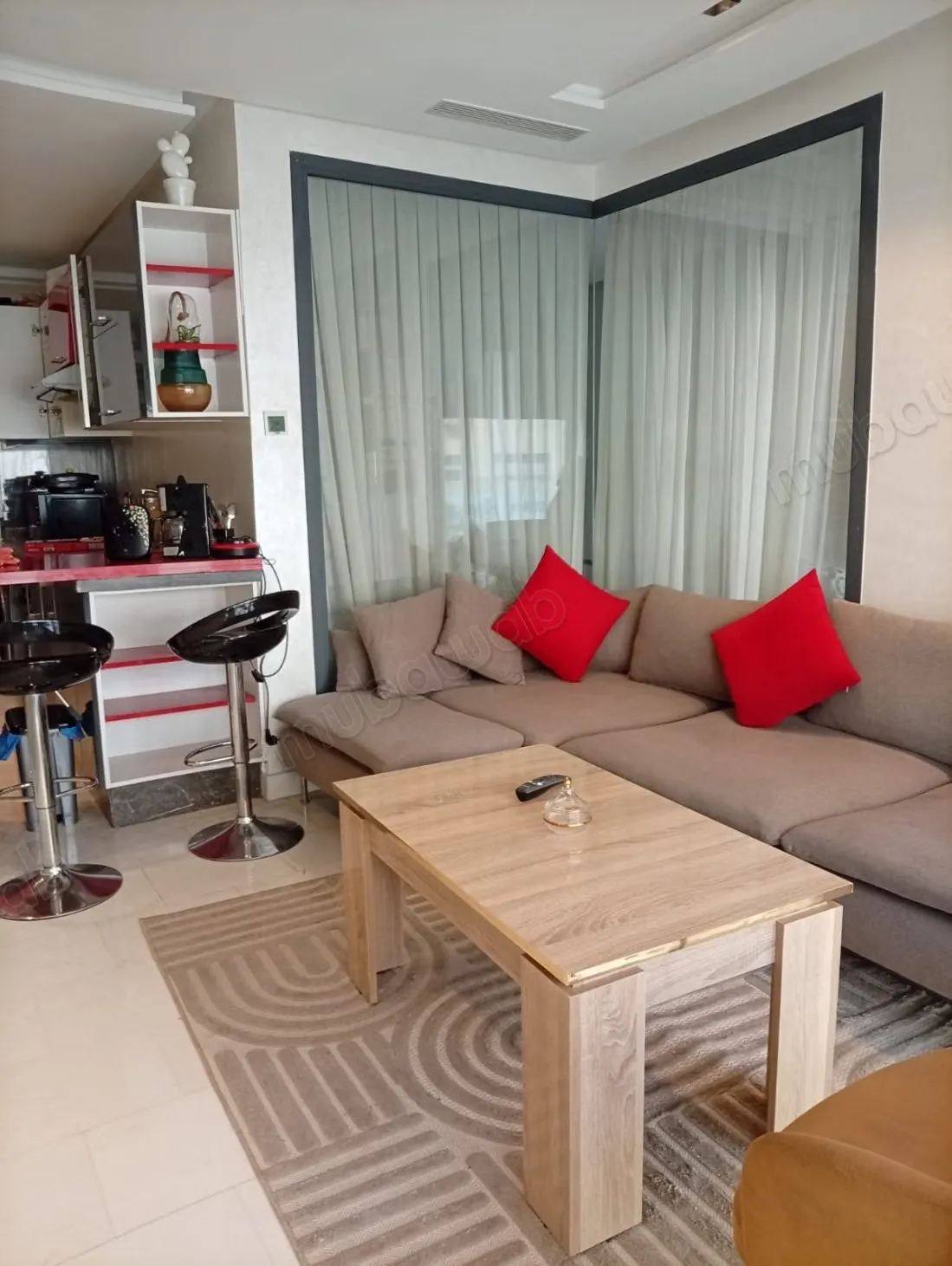 Appartement de vacances à louer à Bourgogne Ouest. 
1 chambr... - الدار البيضاء