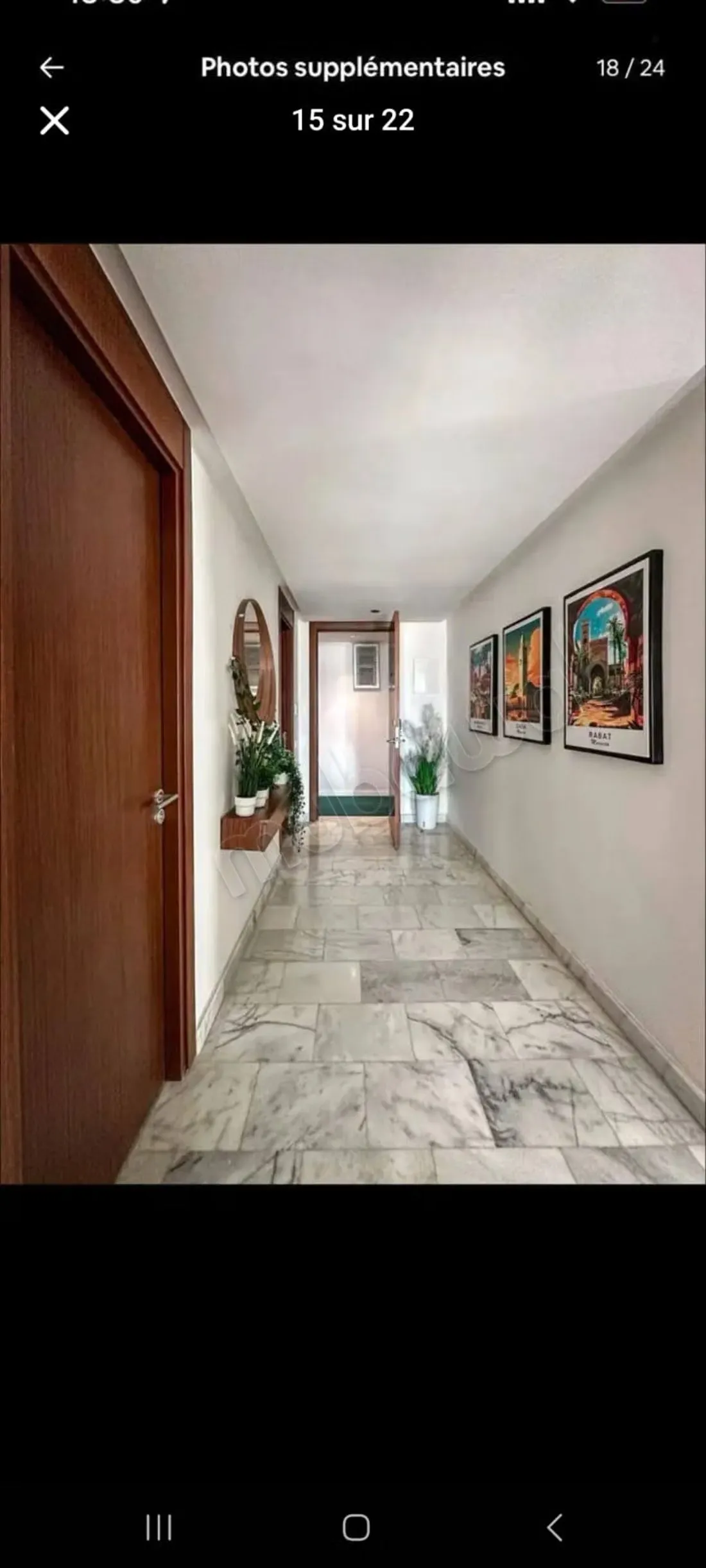 Location d'un appartement en Centre ville. 
Surface totale 9... - الجديدة (3)