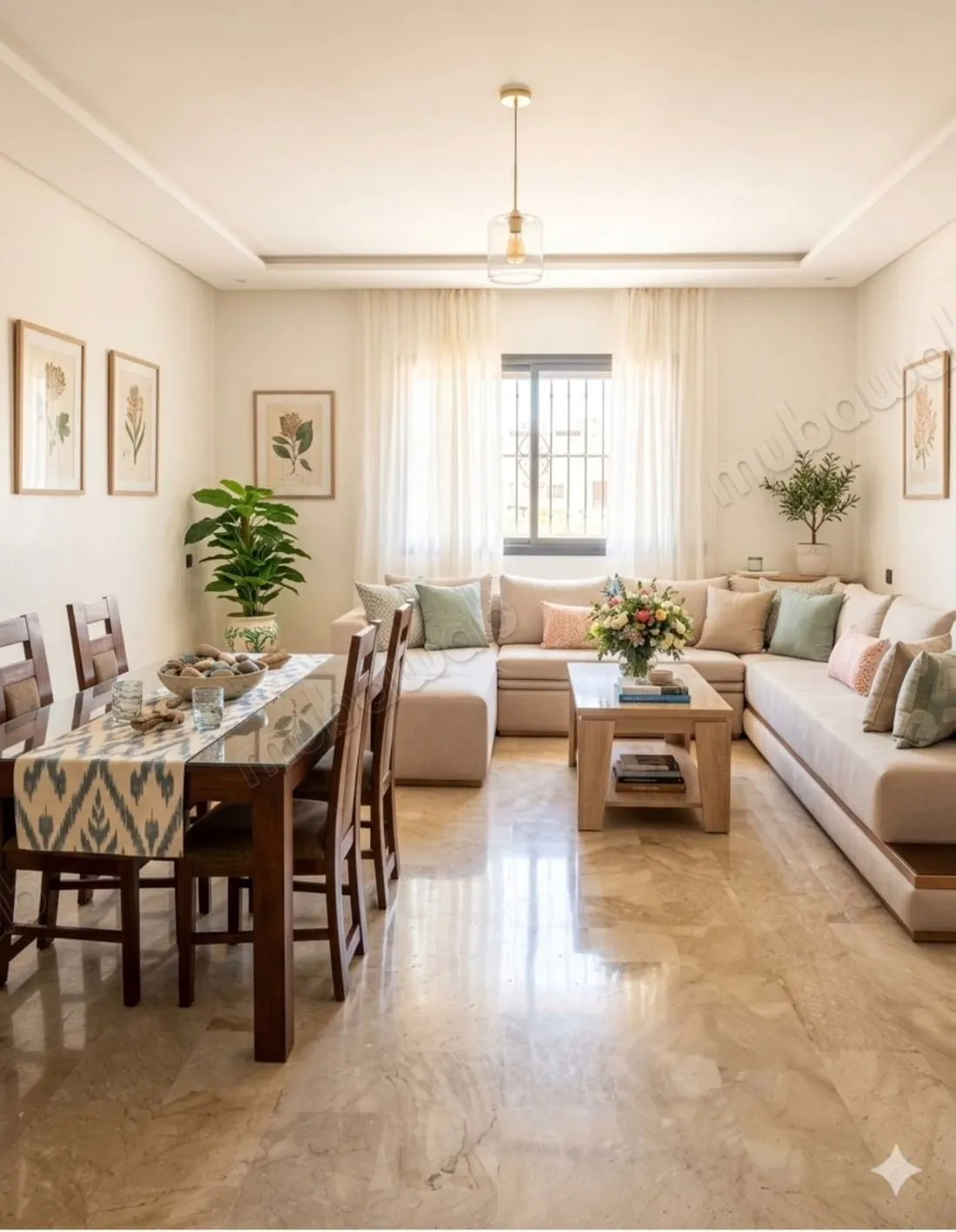 Location saisonnière à Founti. 
2 belles chambres. 
Jardin e... - أكادير