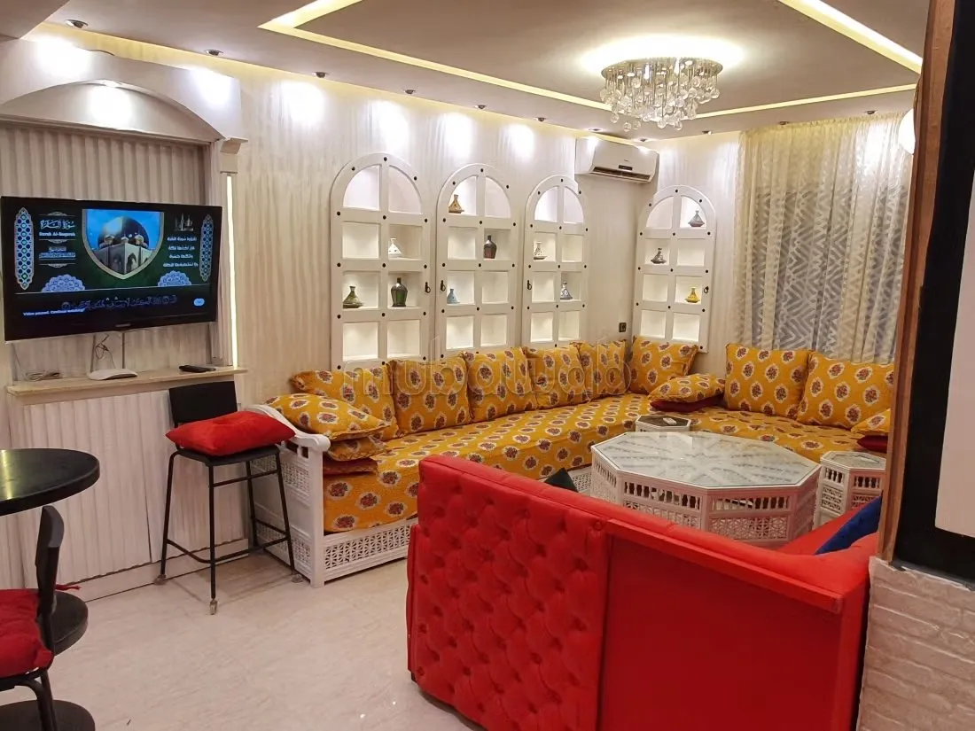 Appartement de vacances à louer à Casablanca anfa salon 3 ch... - الدار البيضاء (2)