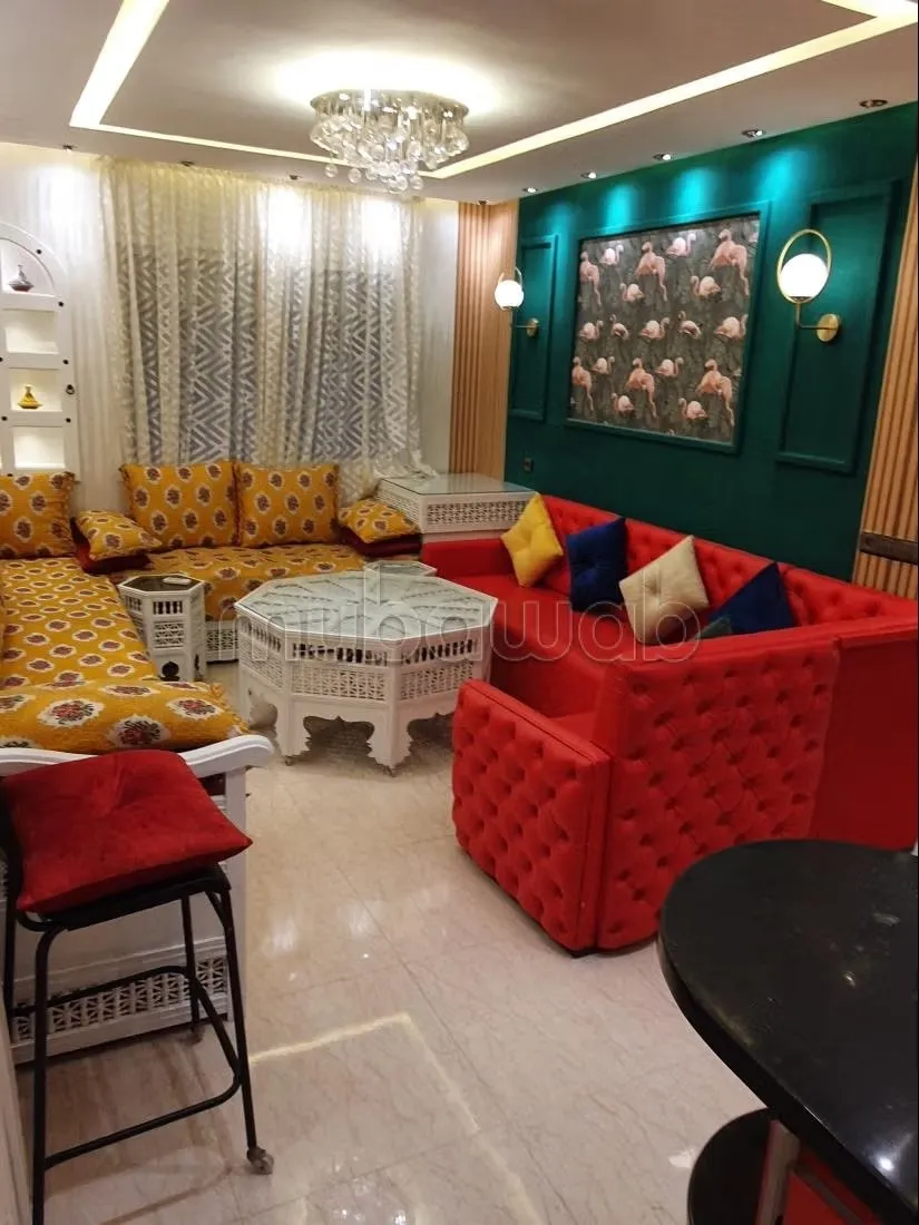 Appartement de vacances à louer à Casablanca anfa salon 3 ch... - الدار البيضاء