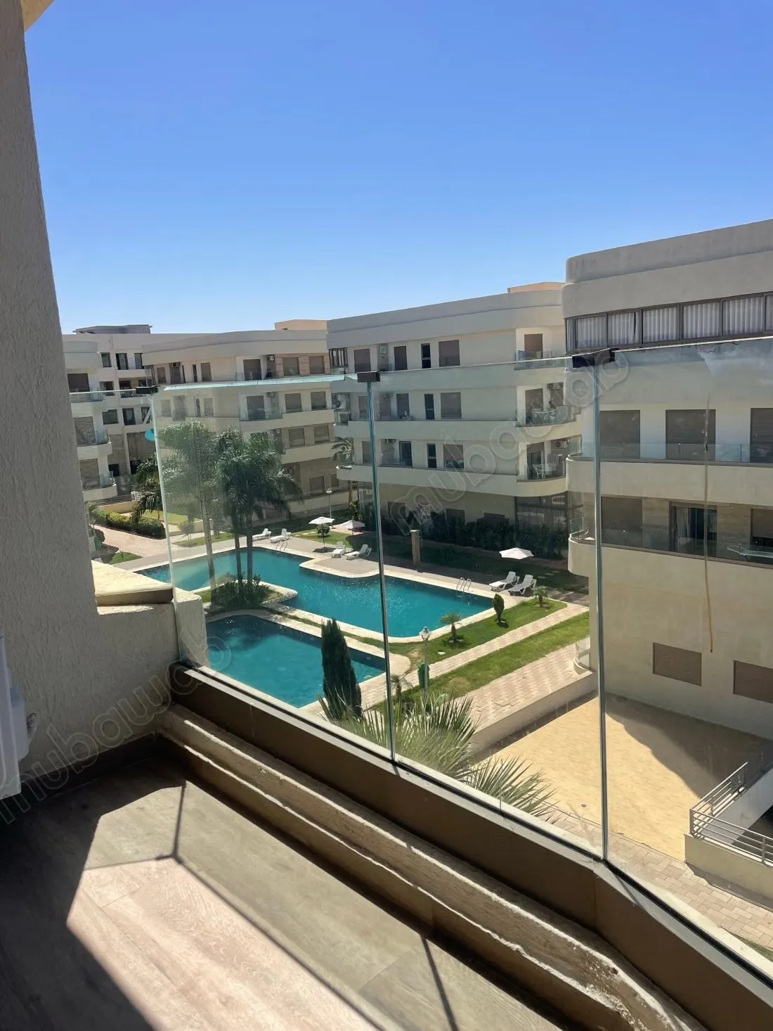 Location d'un appartement à Plage Oued Cherrat. 2 chambres... - بوزنيقة