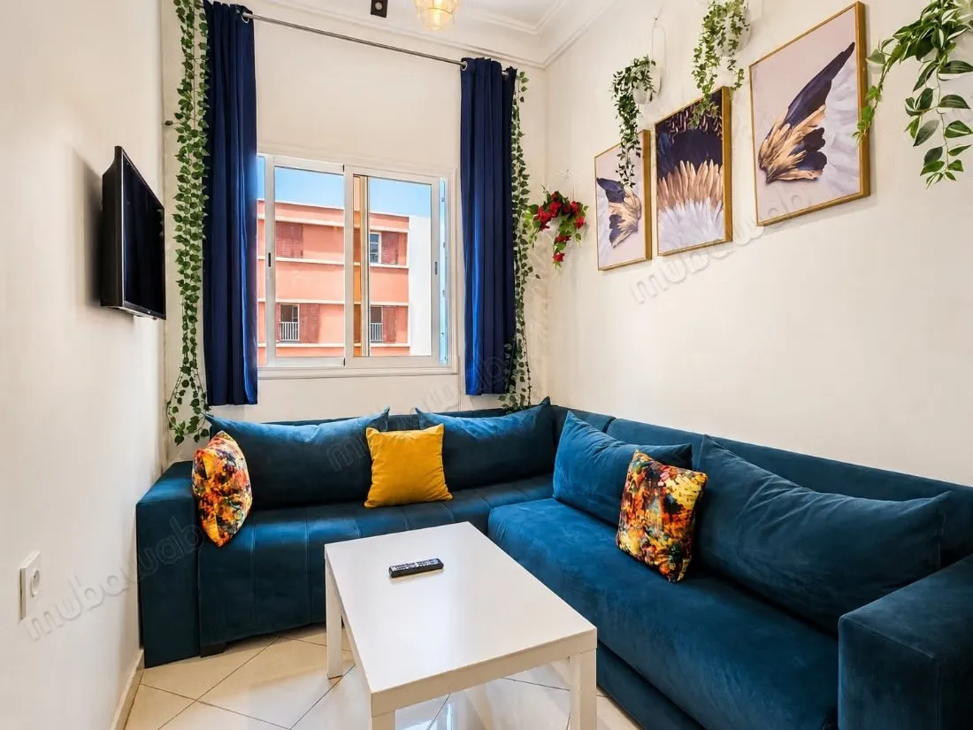 Location studio meublé — Bourgogne Casa - الدار البيضاء (3)
