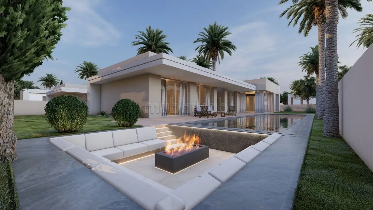 Projet Mirvana – 62 villas plain pied haut standing - مراكش