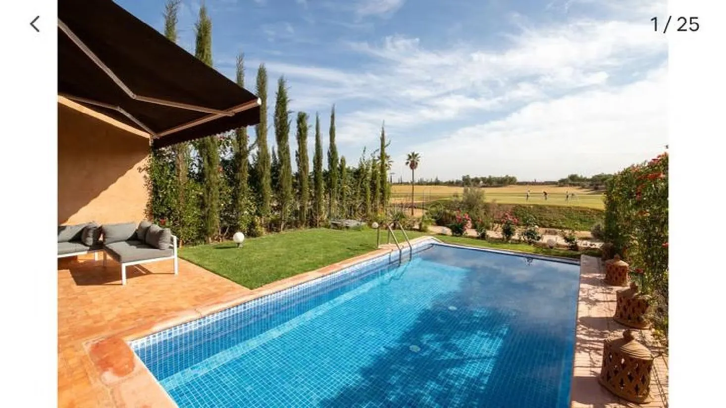 Belle villa sur golf - مراكش