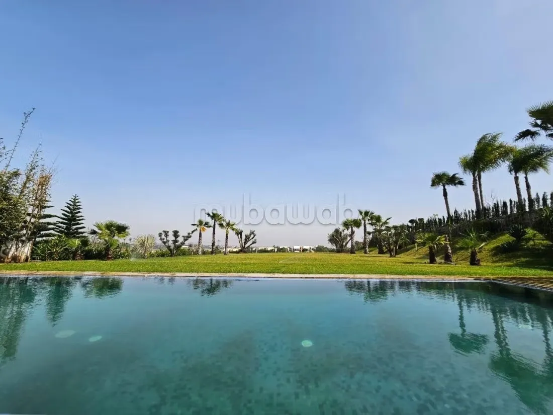 Vente villa ville verte bouskoura front de golf - بوسكورة