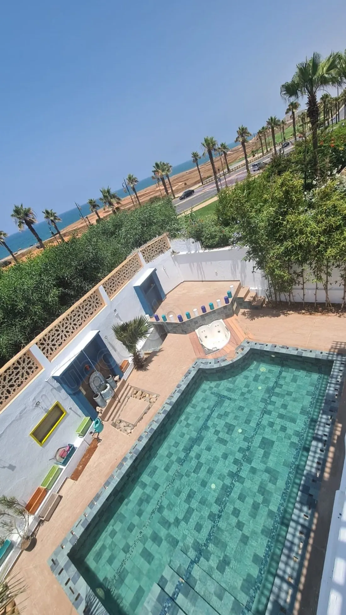 Villa Riad avec vue sur mer – Corniche de Rabat - الرباط