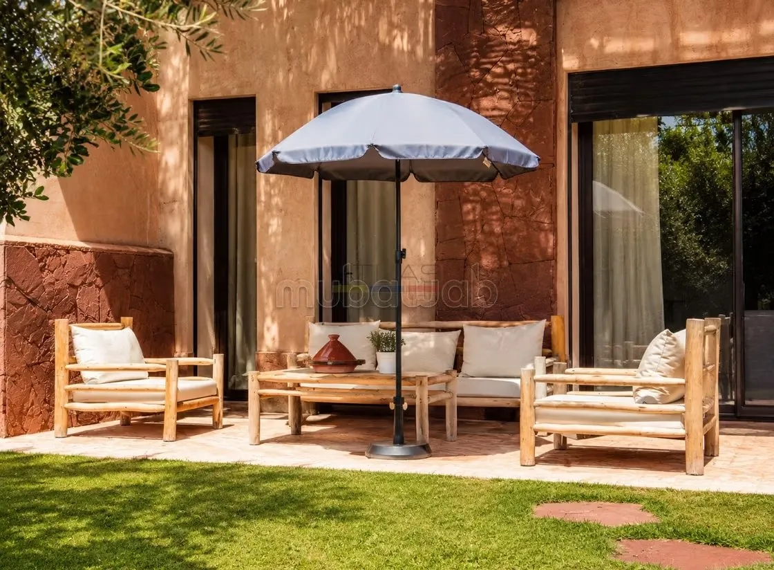 Villa meublée avec piscine privée - مراكش (3)