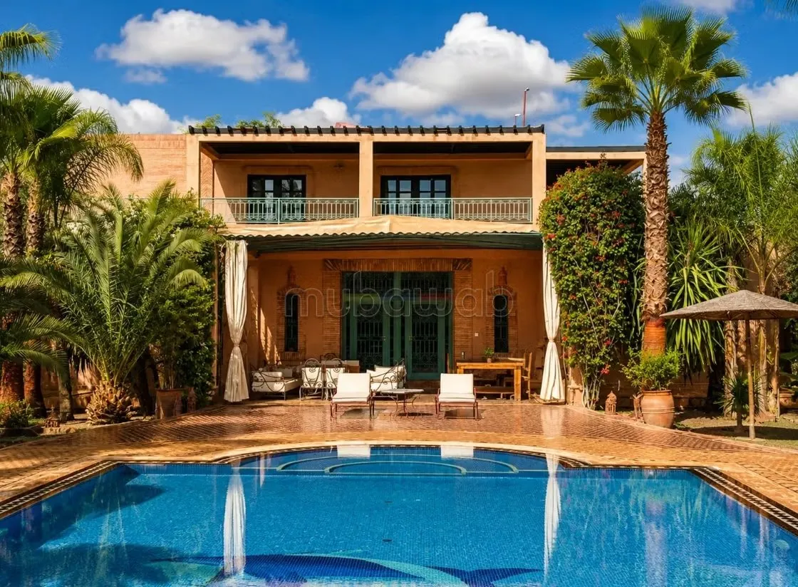Villa avec VNA route de l'Ourika,
vue Atlas - مراكش (2)