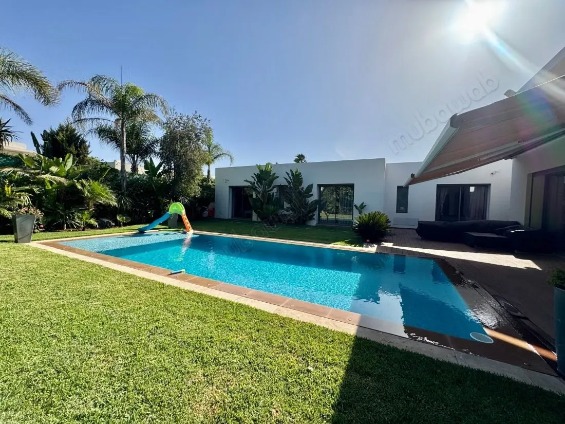 Bouskoura – Villa de plain pied à la vente - النواصر