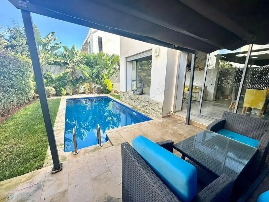 Villa avec piscine à vendre – Dar Bouazza - دار بوعزة (3)