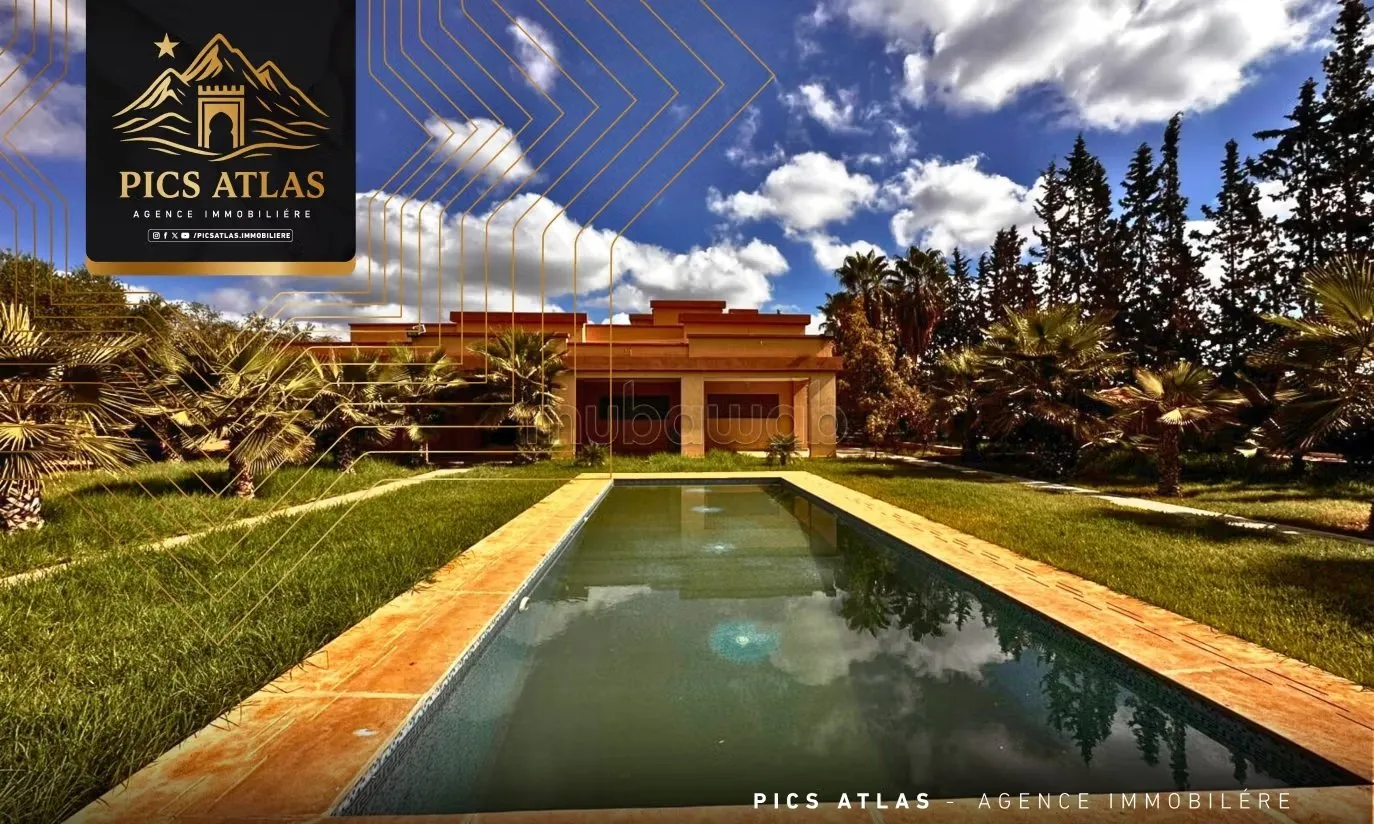 Villa Plain Pied à Vendre – Sidi Abdellah Ghiat – Marrakech - سيدي عبد الله غيات