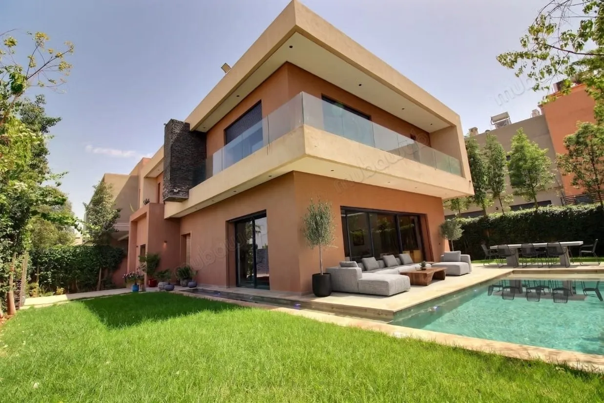 Villa Élégante dans une Résidence Golfique - مراكش