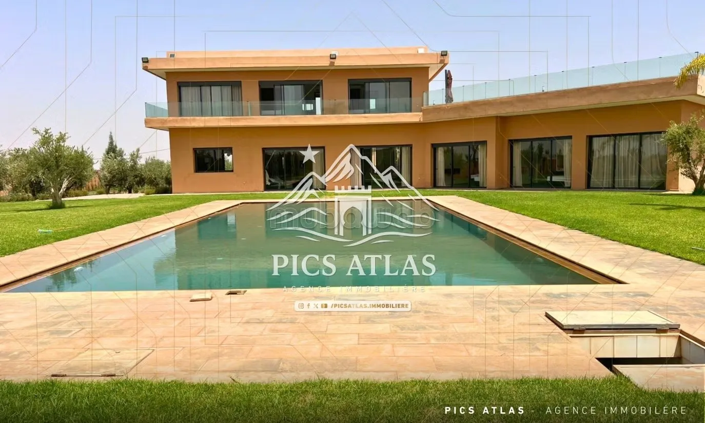 Villa Meublée à Vendre, 1 hectar, Route Amizmiz KM 22 - مراكش (2)