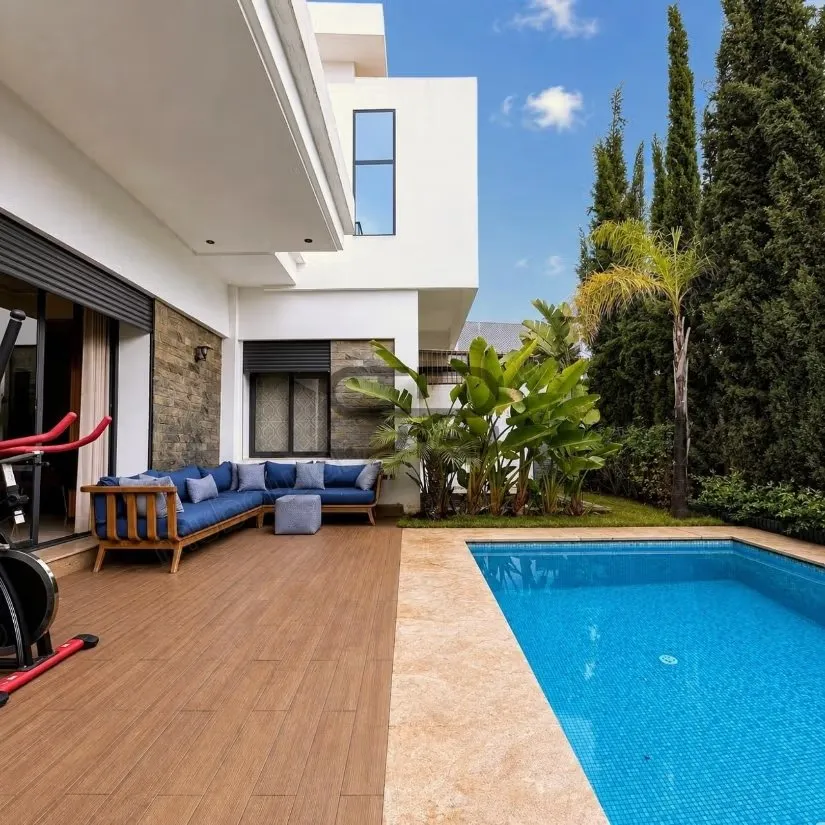Magnifique villa à vendre à Ville Verte. 4 chambres agréable... - بوسكورة (2)