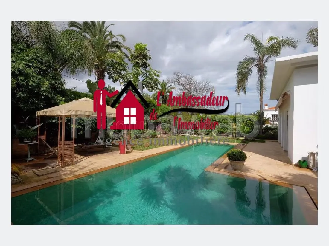 Villa Plain Pied Moderne de 855 m2 à Californie - الدار البيضاء