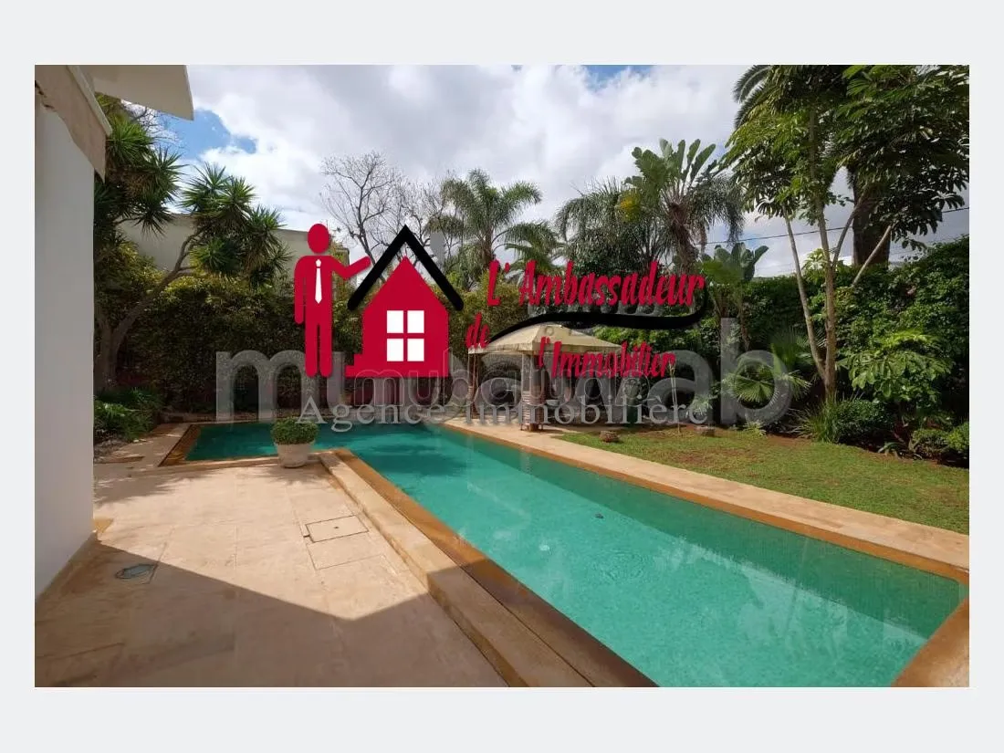 Villa Plain Pied Moderne de 855 m2 à Californie - الدار البيضاء (2)