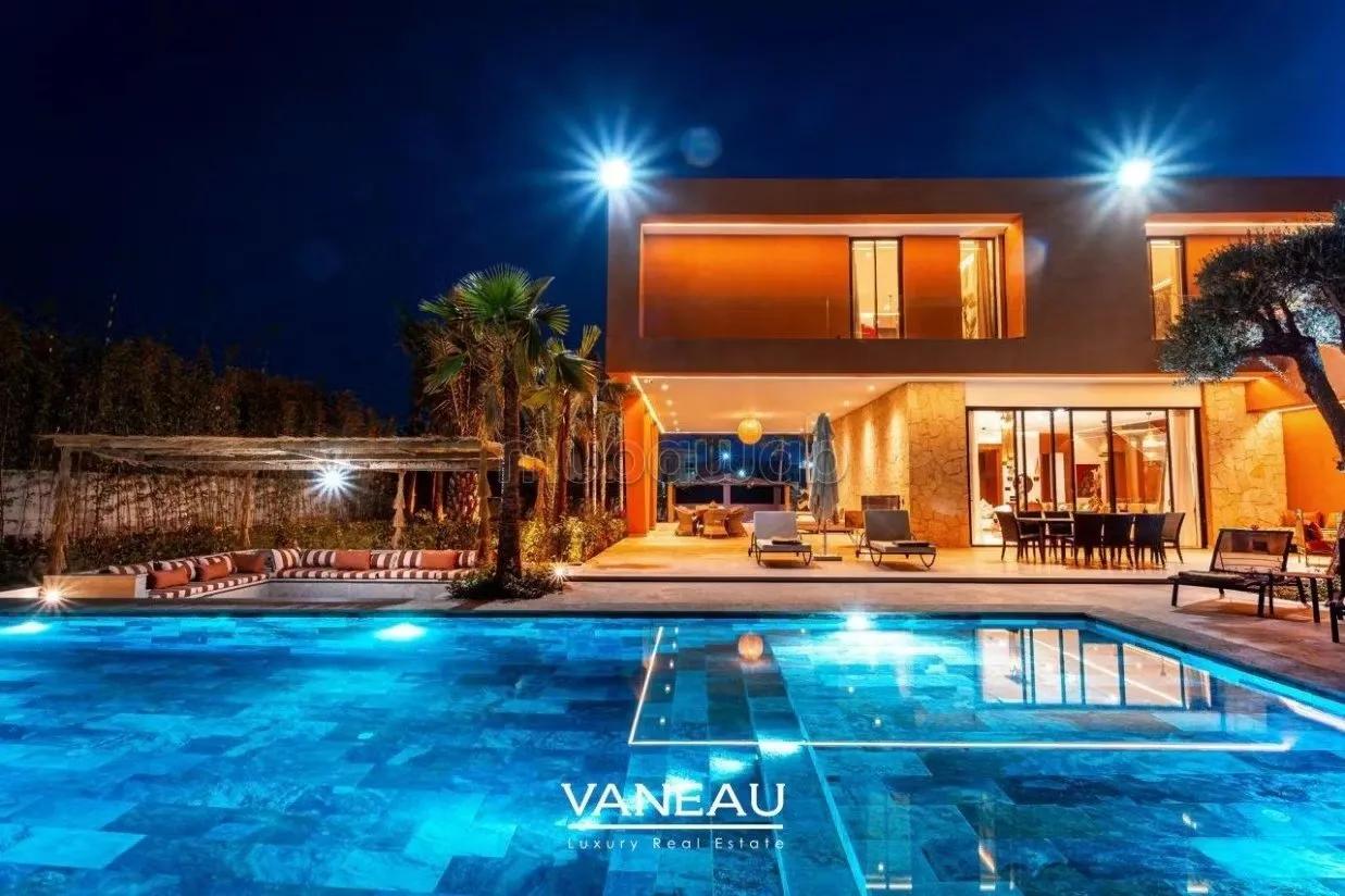 Somptueuse villa contemporaine à 10 minutes du centre ville - مراكش (3)