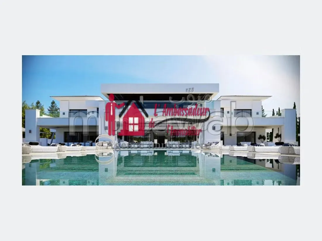 Villa de 2625m2 Ultra moderne BONNE AFFAIRE - الدار البيضاء