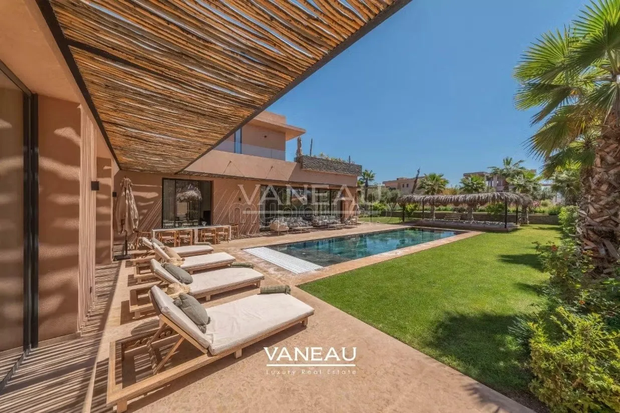 Villa de Luxe avec 6 Suites sur le Golf d'Amelkis - مراكش (2)