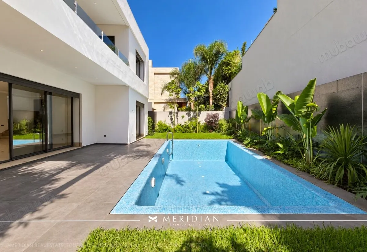 Villa contemporaine neuve à vendre à Ain Diab - الدار البيضاء (2)