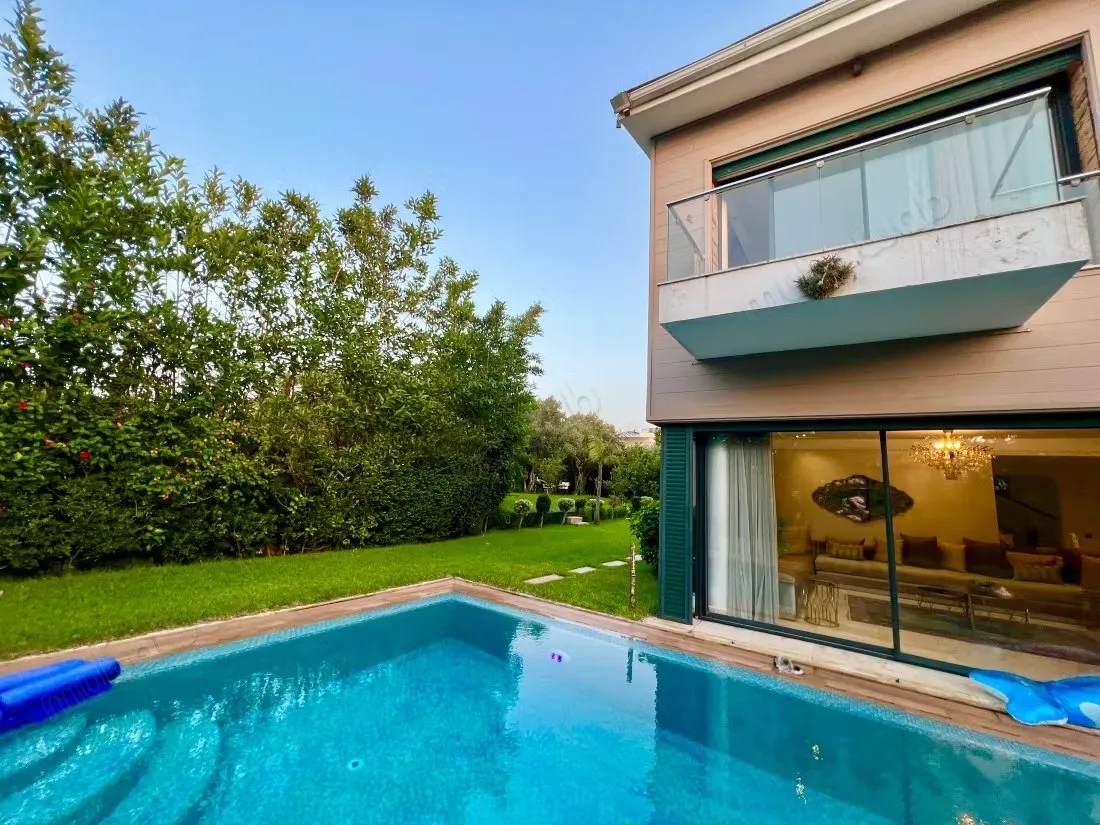 Belle villa de 660m2 à Bouskoura Ville verte - بوسكورة (3)