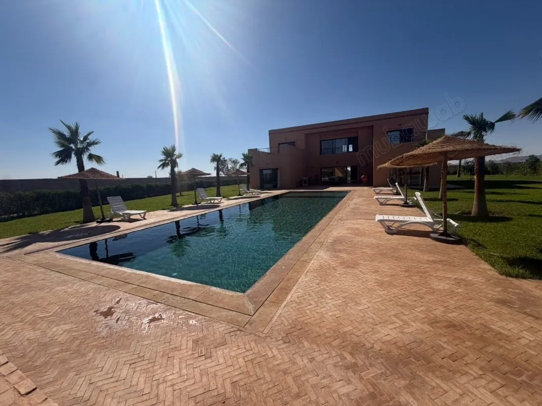 Villa dexception sur 2hectar titree bourous - مراكش (3)