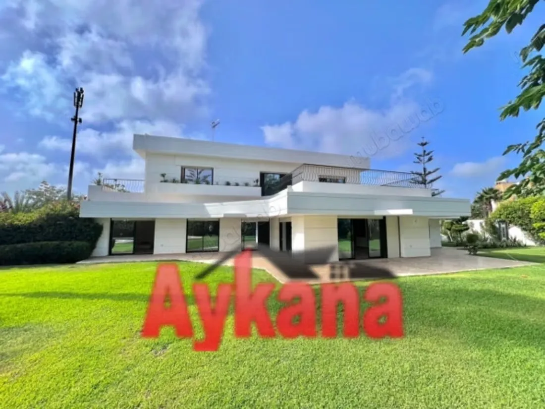 Vente villa en exclusivité à rabat souissi - الرباط (2)