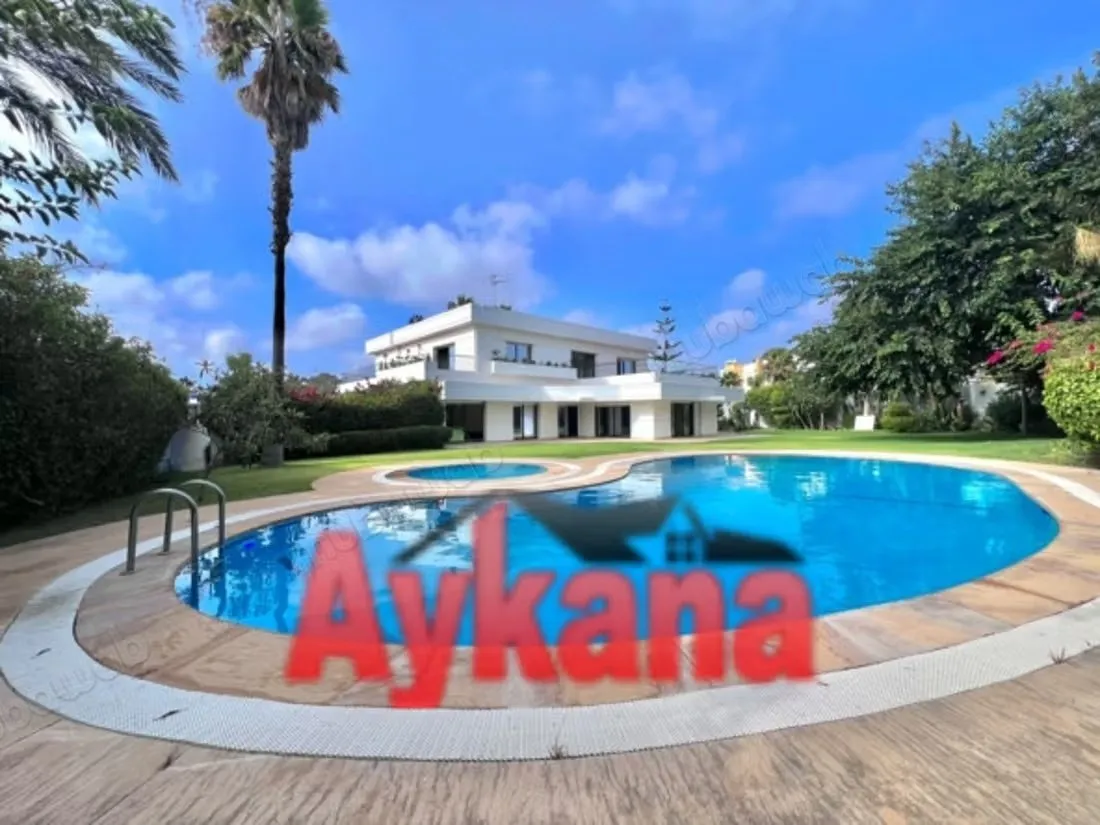 Vente villa en exclusivité à rabat souissi - الرباط