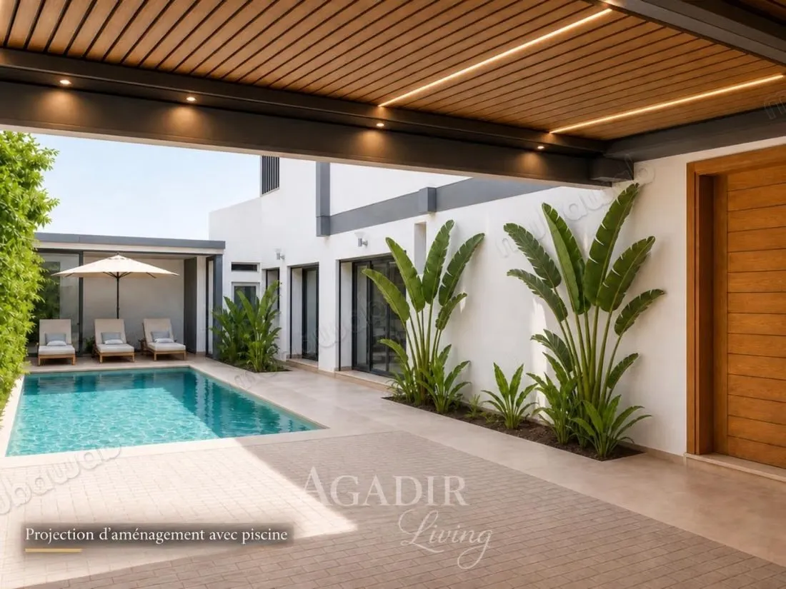Villa Moderne À Vendre À Cité Suisse Agadir - أكادير